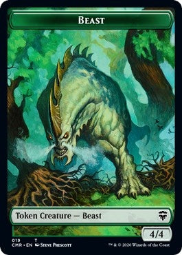 Image for Beast (019) // Elephant Double-Sided Token (19 // 20) - Magic: The Gathering