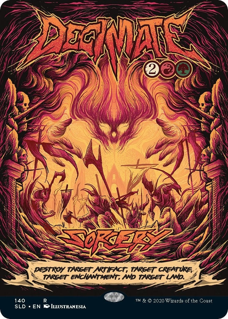 Image for Decimate (140) - Magic: The Gathering