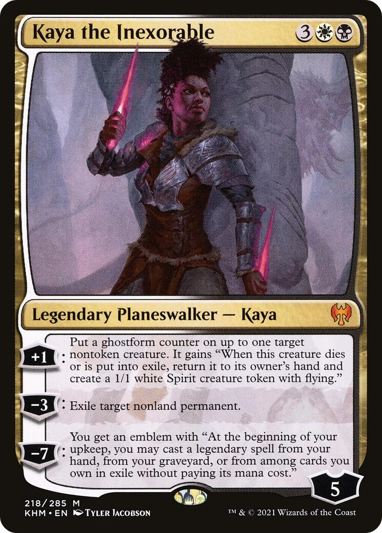 Image for Kaya the Inexorable (218) - Magic: The Gathering