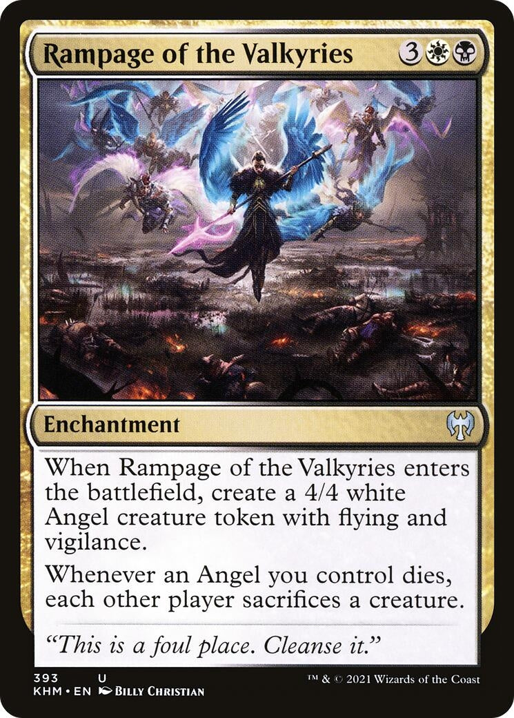 Image for Rampage of the Valkyries (393) (KHM) - Magic: The Gathering