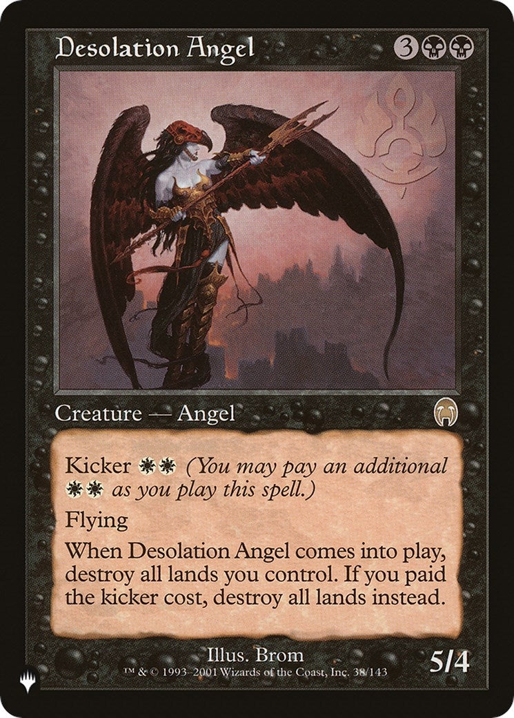 Image for Desolation Angel (38/143) (LIST) - Magic: The Gathering