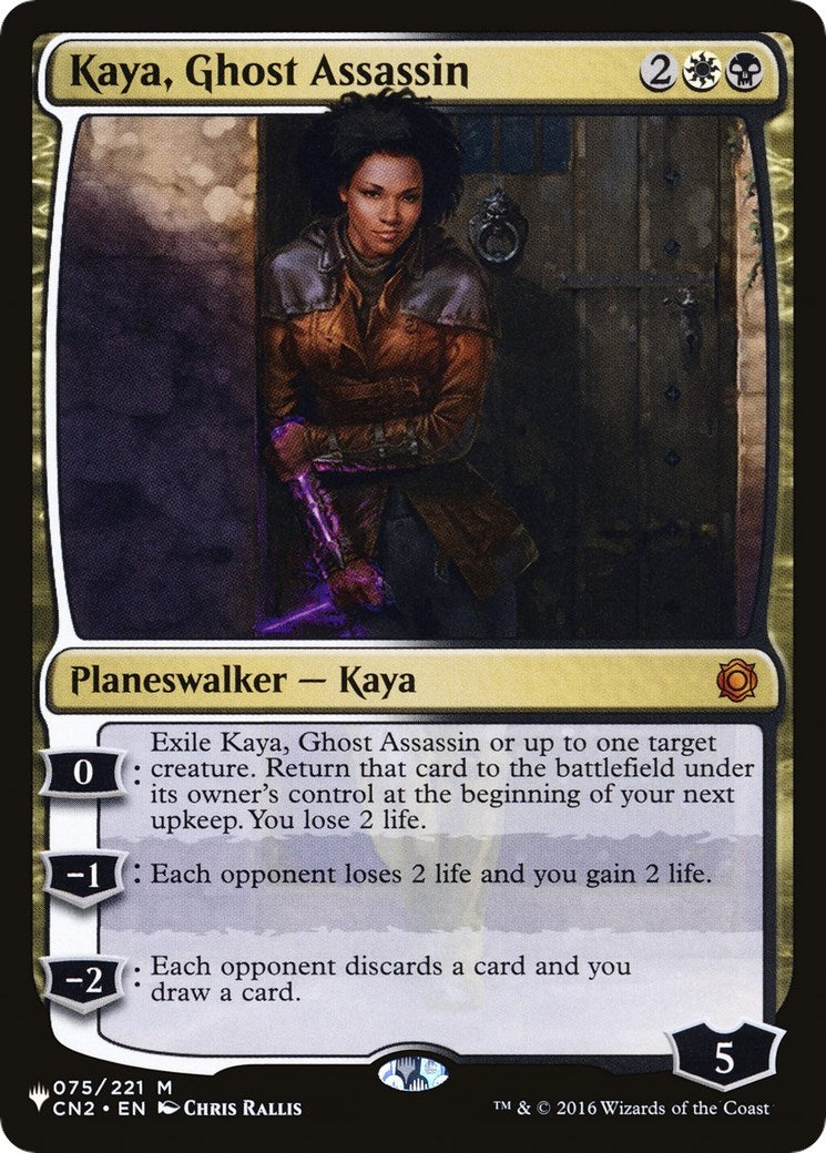 Image for Kaya, Ghost Assassin (075/221) - Magic: The Gathering
