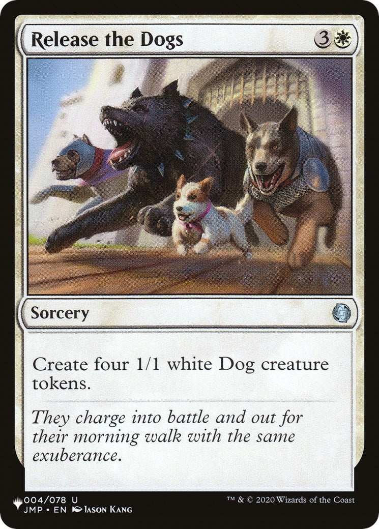 Image for Release the Dogs (004/078) - Magic: The Gathering
