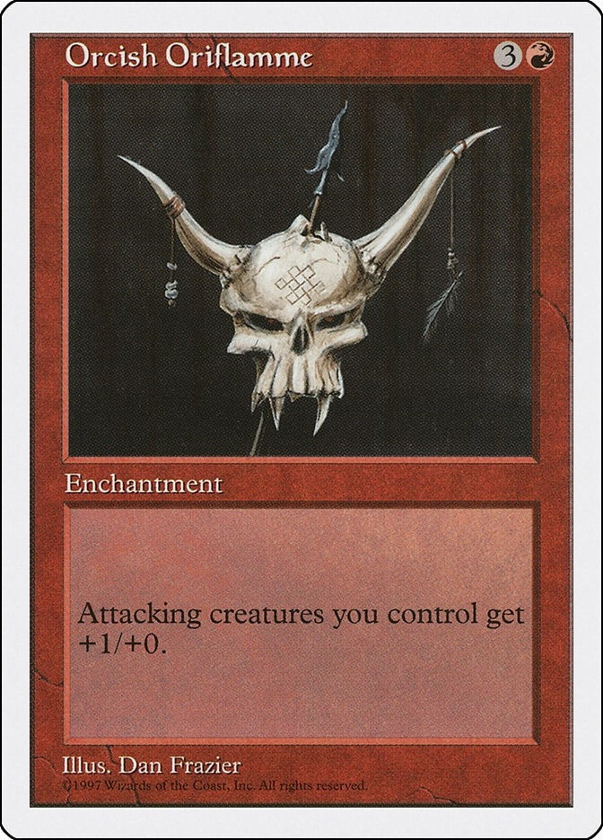 Image for Orcish Oriflamme - Magic: The Gathering