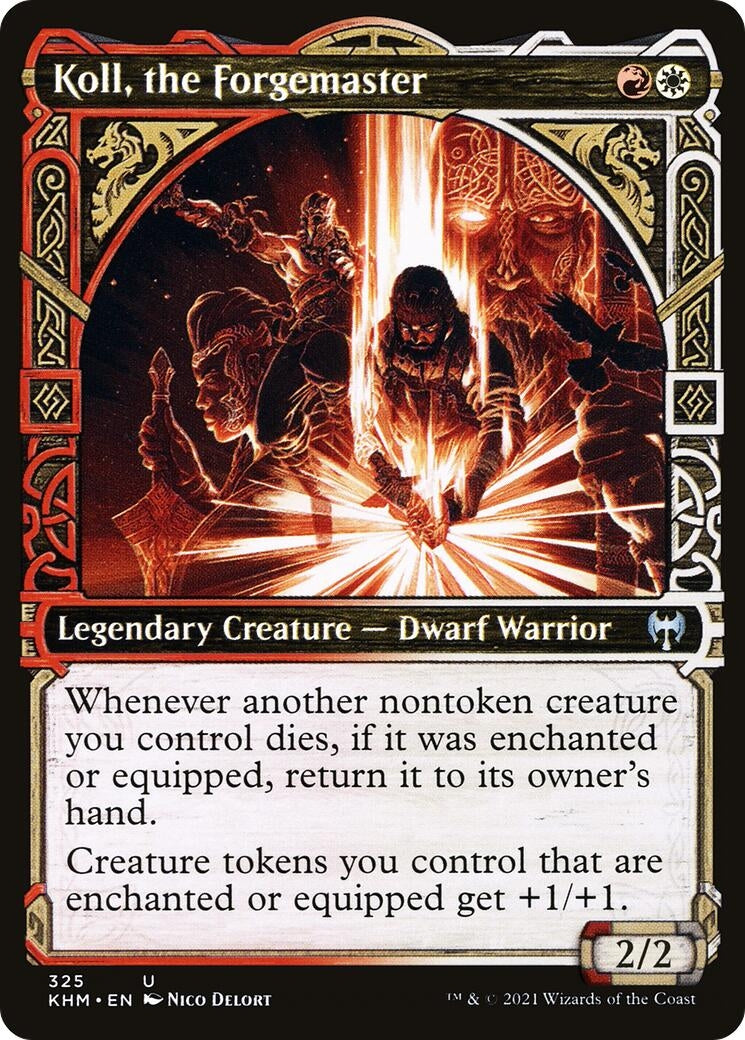 Image for Koll, the Forgemaster (Showcase) (325) (KHM) - Magic: The Gathering