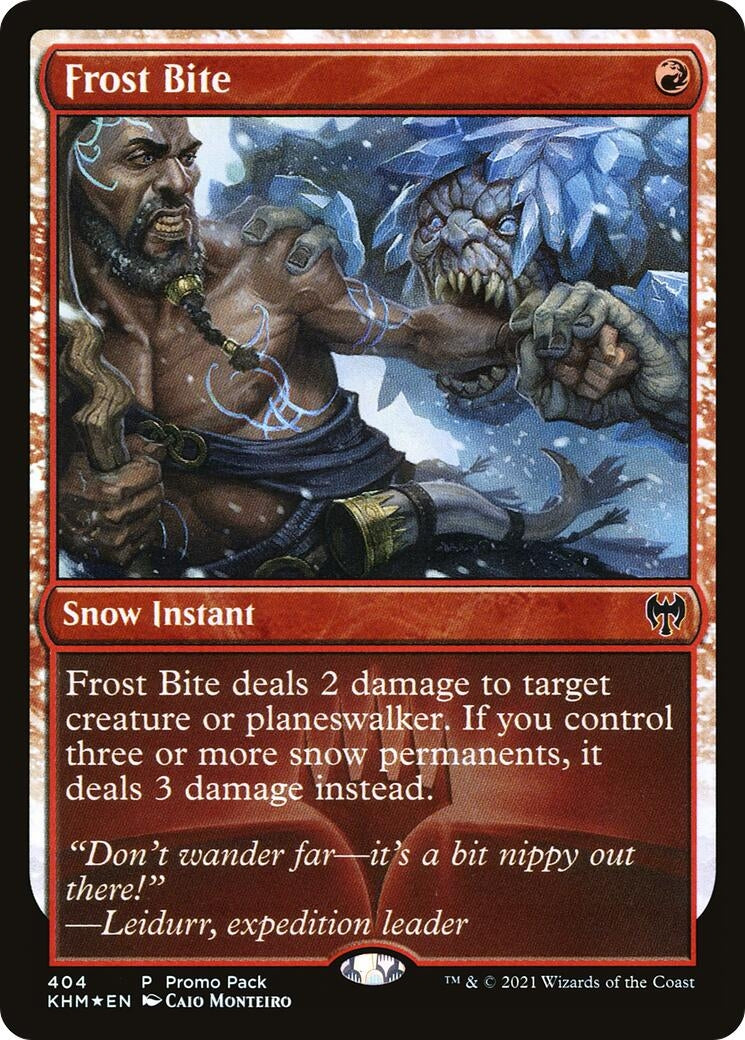 Image for Frost Bite (404) - Magic: The Gathering