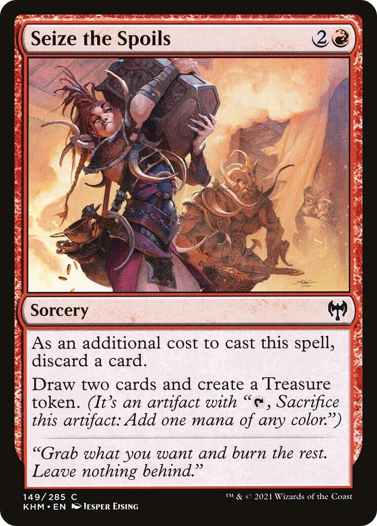 Image for Seize the Spoils (149) - Magic: The Gathering