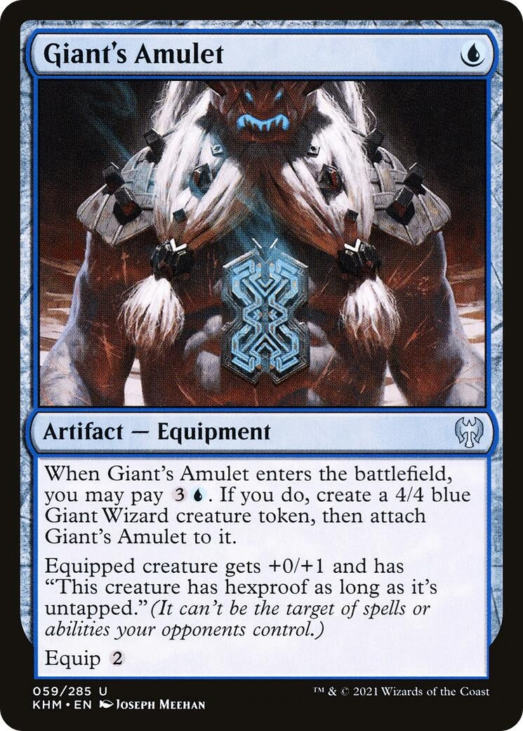 Image for Giant's Amulet (59) (KHM) - Magic: The Gathering