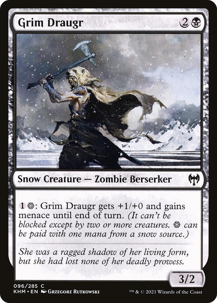 Image for Grim Draugr (96) (KHM) - Magic: The Gathering