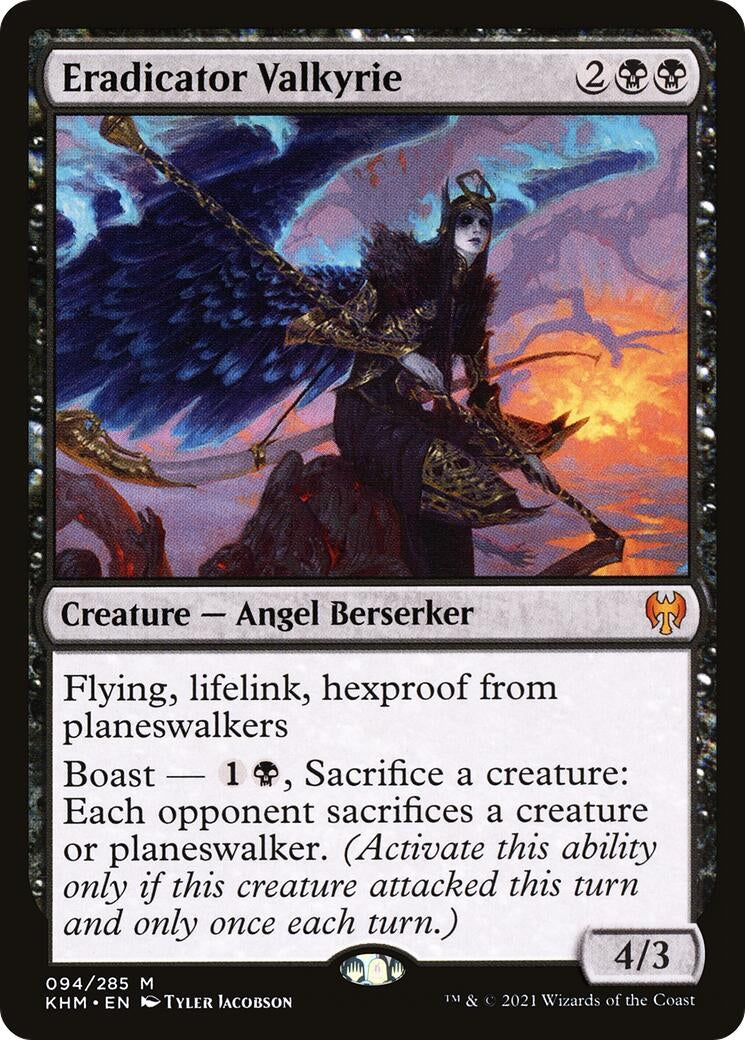 Image for Eradicator Valkyrie (94) - Magic: The Gathering