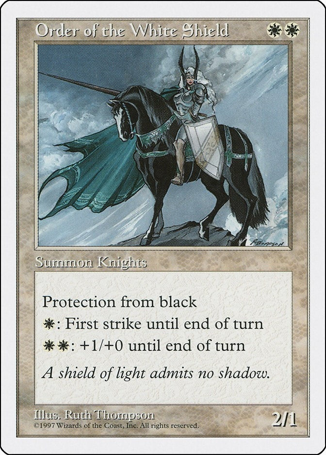 Image for Order of the White Shield - Magic: The Gathering
