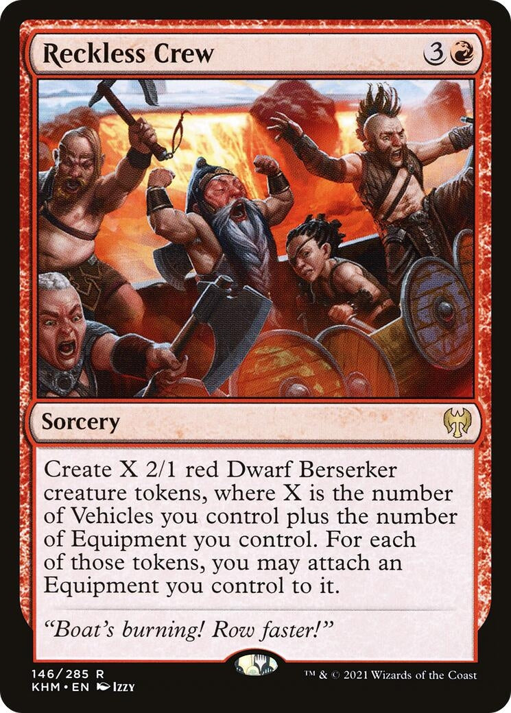 Image for Reckless Crew (146) - Magic: The Gathering