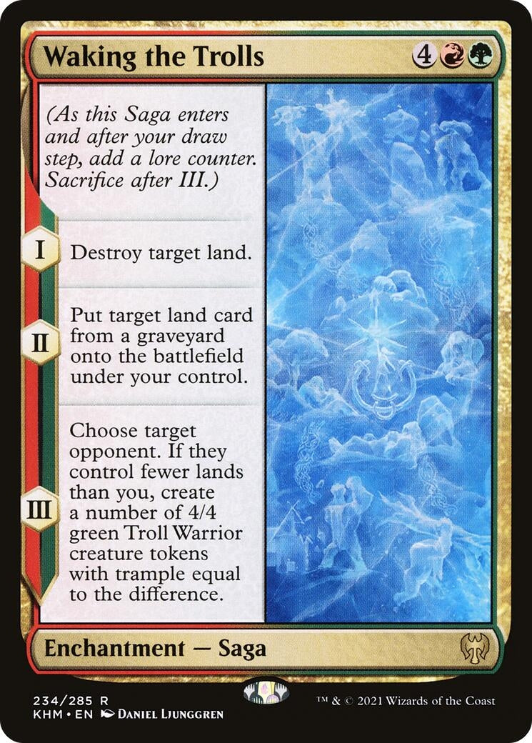 Image for Waking the Trolls (234) (KHM) - Magic: The Gathering