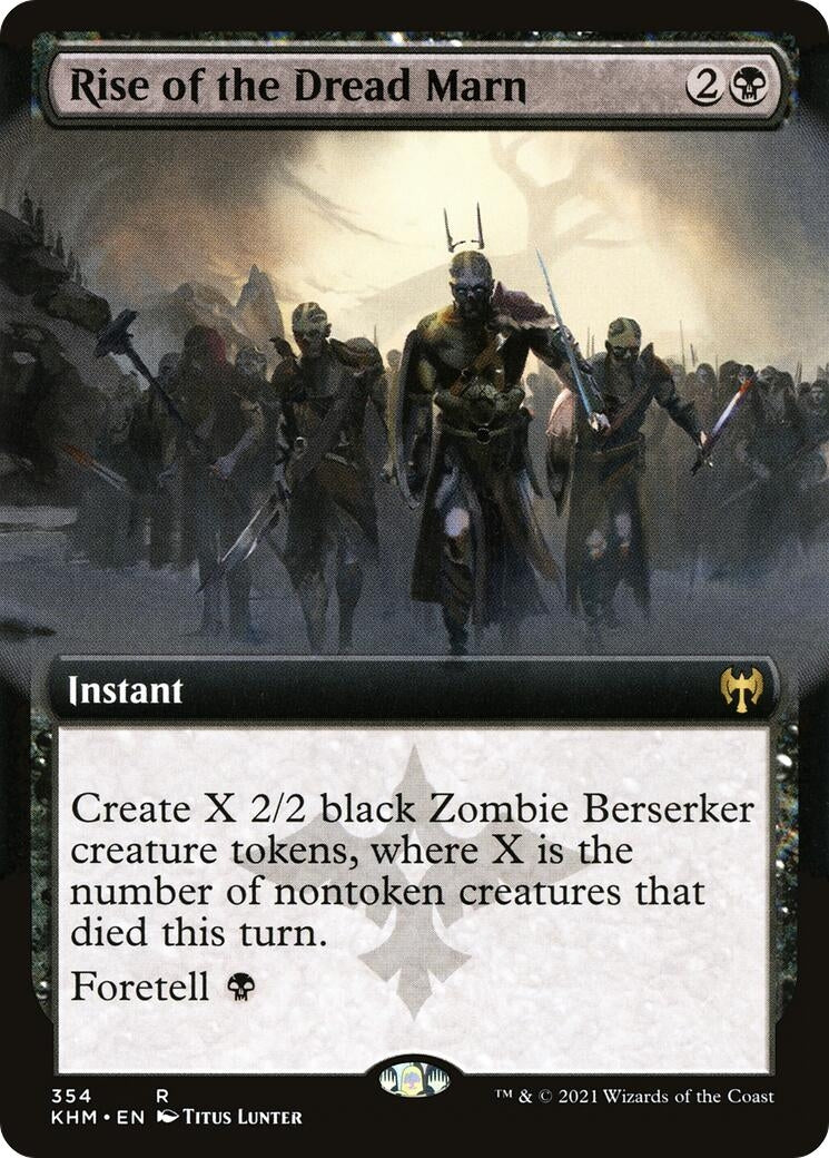 Image for Rise of the Dread Marn (Extended Art) (354) - Magic: The Gathering