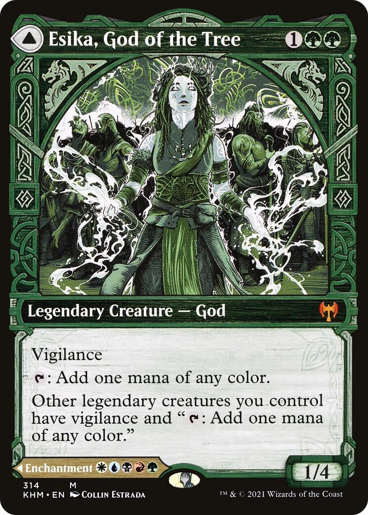 Image for Esika, God of the Tree (Showcase) (314) - Magic: The Gathering