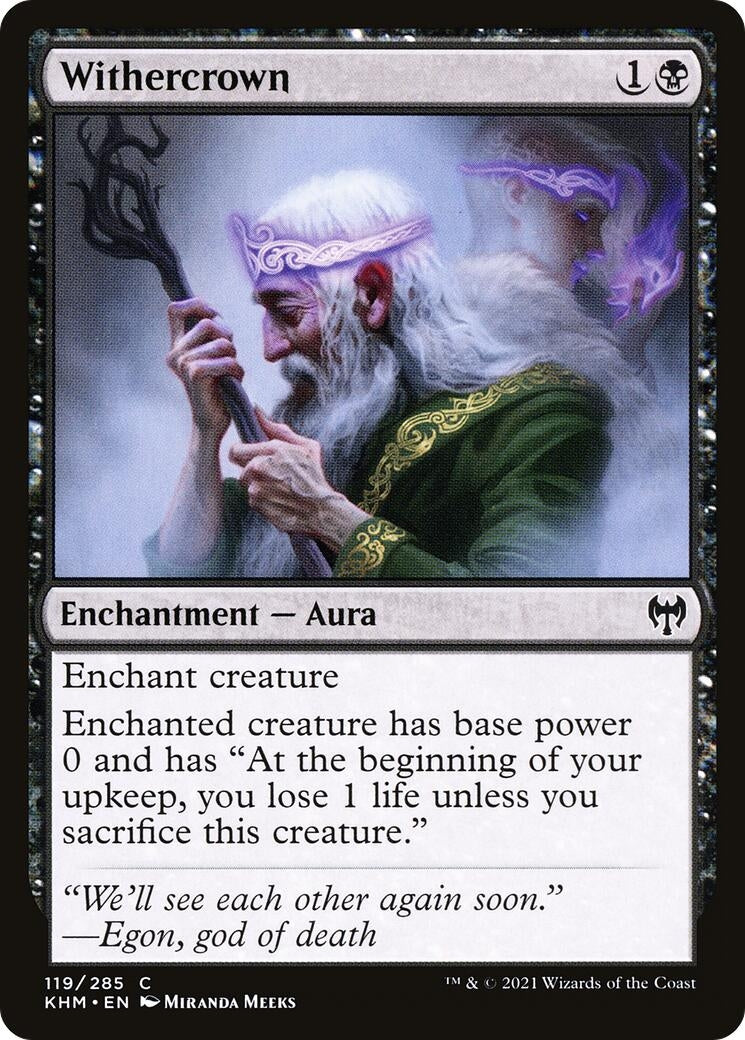 Image for Withercrown (119) (KHM) - Magic: The Gathering