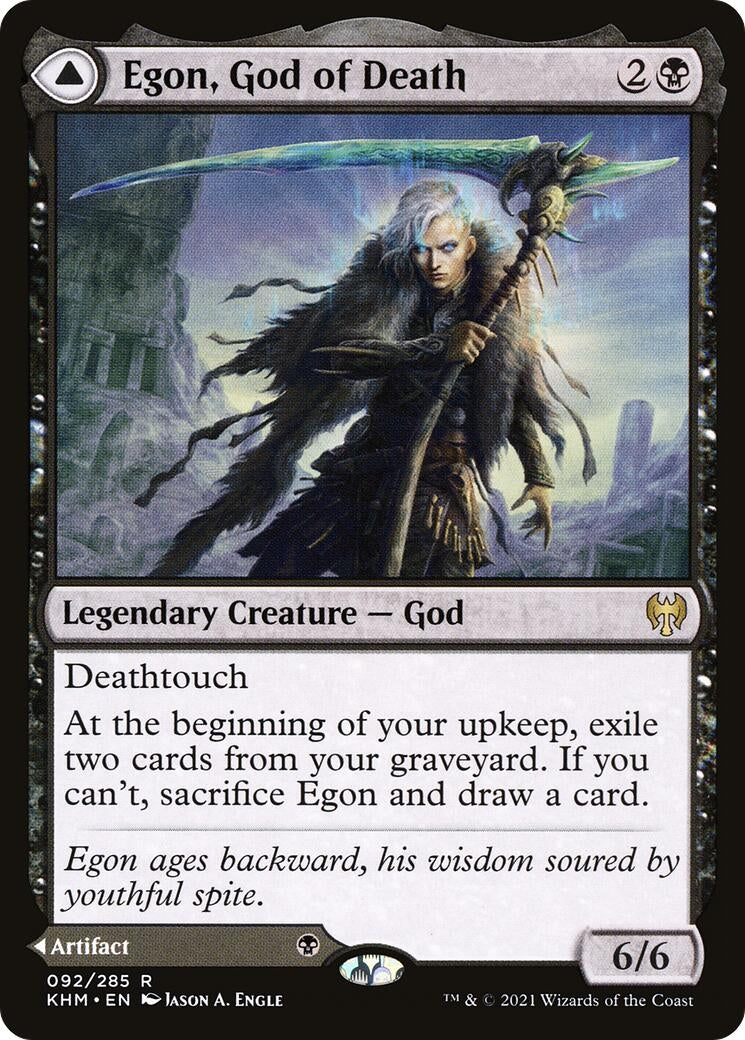Image for Egon, God of Death (92) (KHM) - Magic: The Gathering