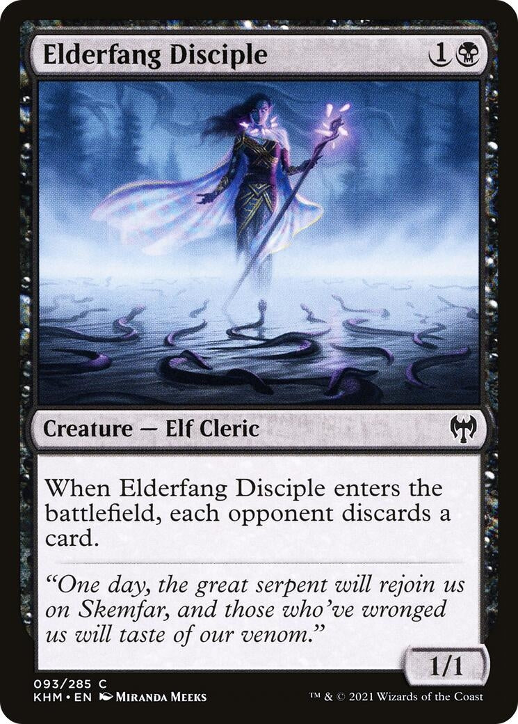 Image for Elderfang Disciple (93) (KHM) - Magic: The Gathering
