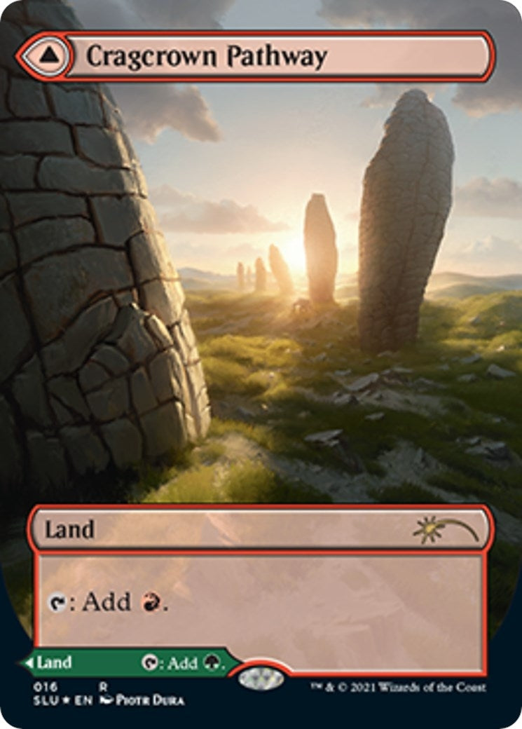 Image for Cragcrown Pathway (Borderless) (16) - Magic: The Gathering