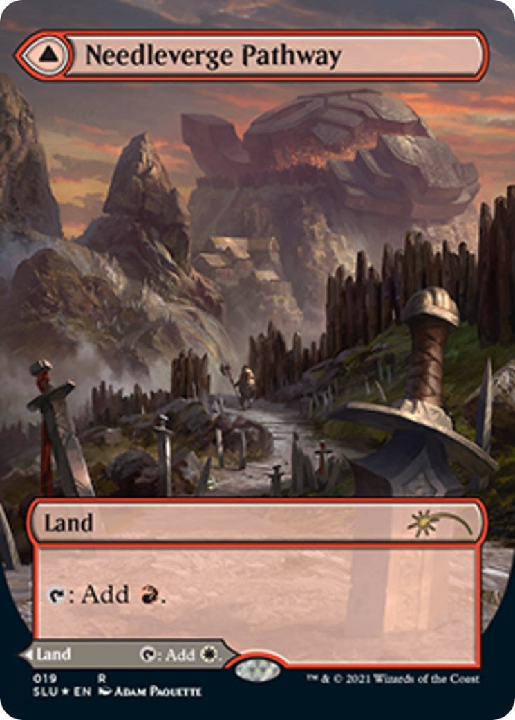 Image for Needleverge Pathway (Borderless) (19) - Magic: The Gathering