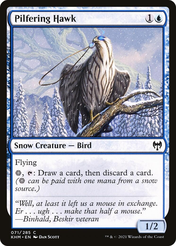 Image for Pilfering Hawk (71) (KHM) - Magic: The Gathering