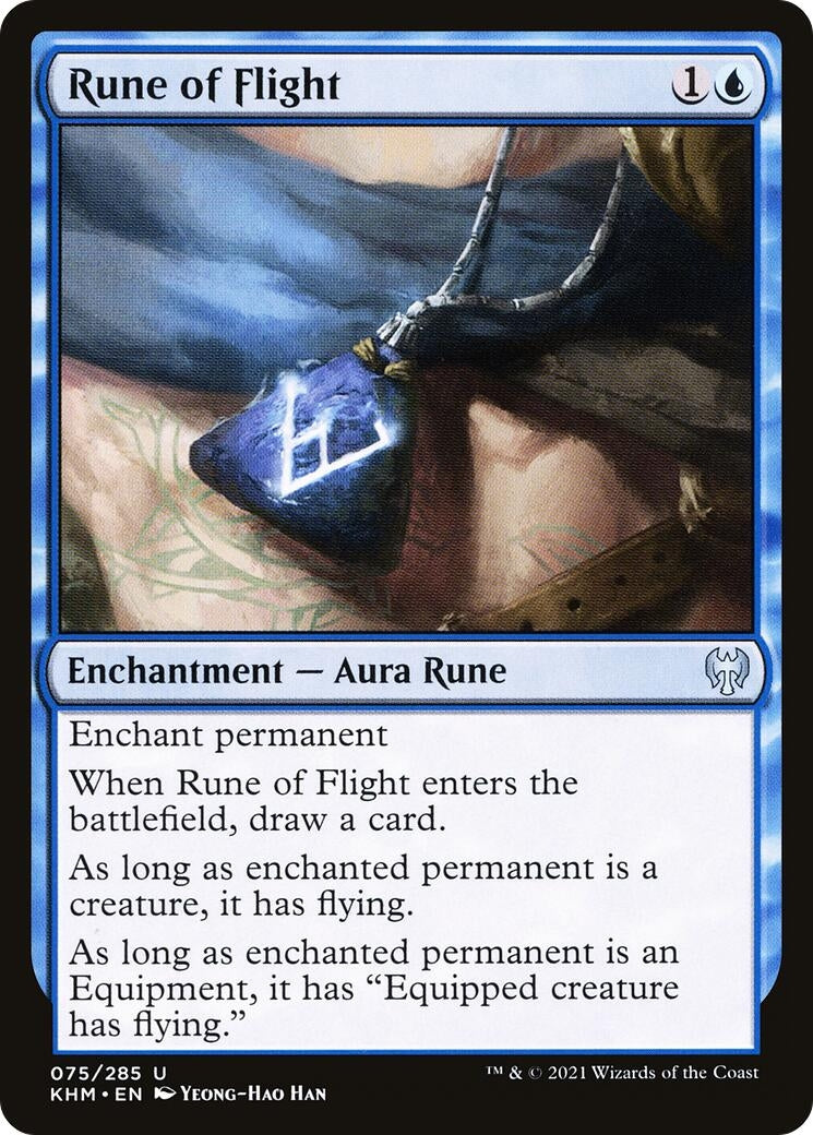 Image for Rune of Flight (75) (KHM) - Magic: The Gathering