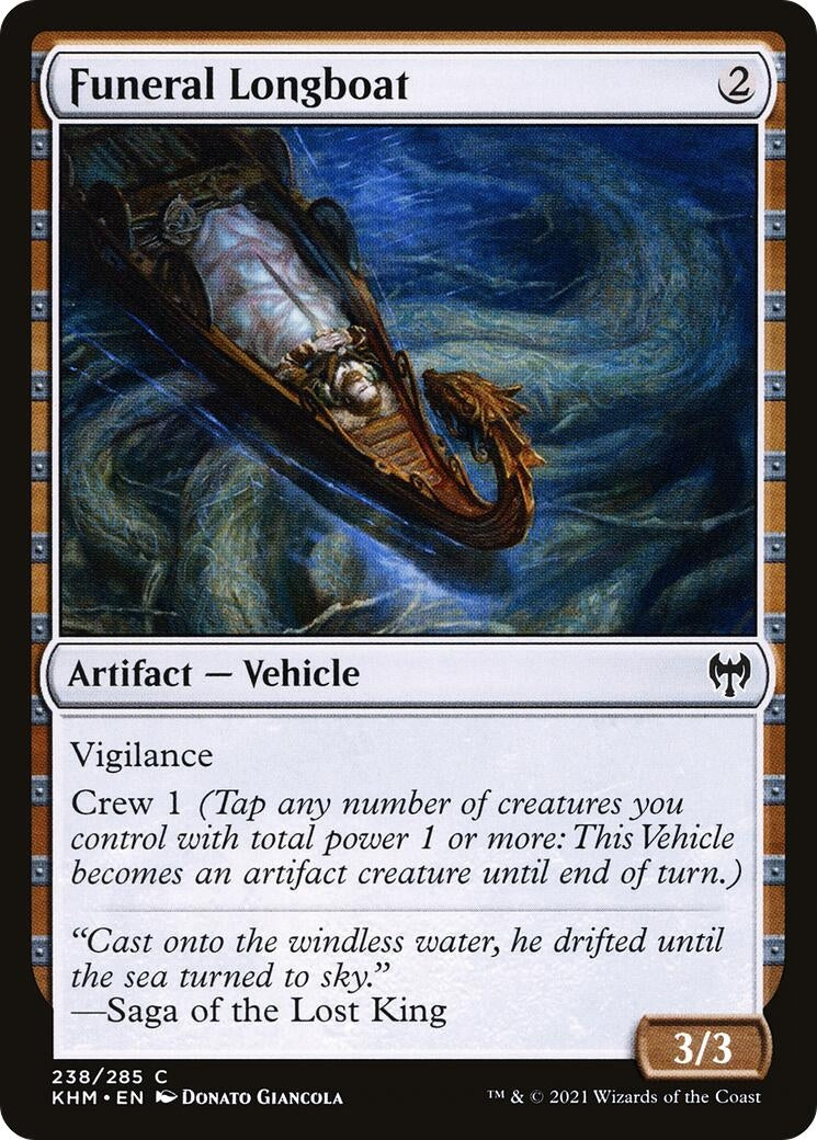 Image for Funeral Longboat (238) (KHM) - Magic: The Gathering
