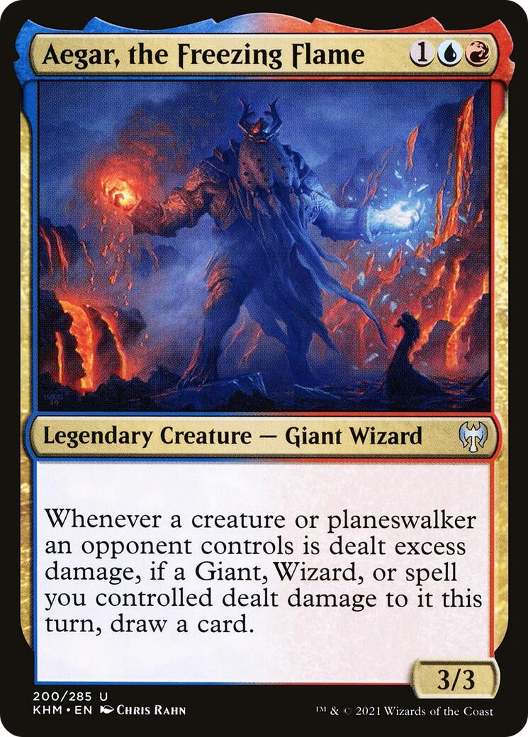 Image for Aegar, the Freezing Flame (200) (KHM) - Magic: The Gathering
