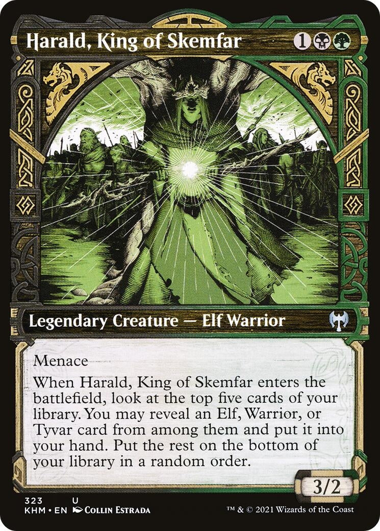 Image for Harald, King of Skemfar (Showcase) (323) (KHM) - Magic: The Gathering