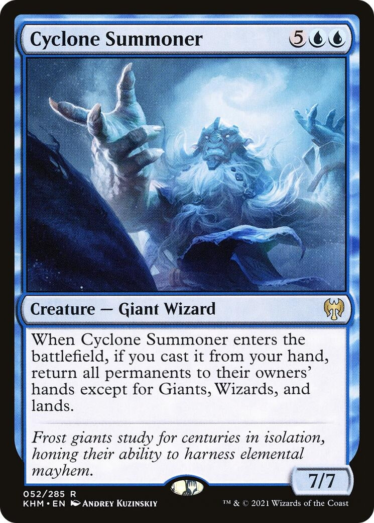 Image for Cyclone Summoner (52) (KHM) - Magic: The Gathering