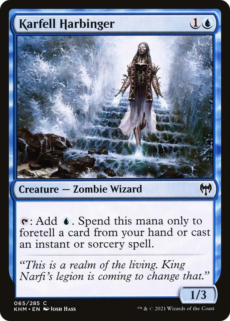 Image for Karfell Harbinger (65) (KHM) - Magic: The Gathering