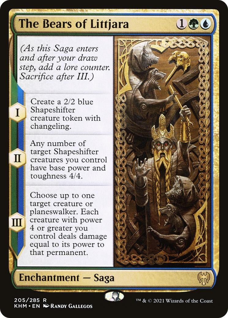 Image for The Bears of Littjara (205) (KHM) - Magic: The Gathering