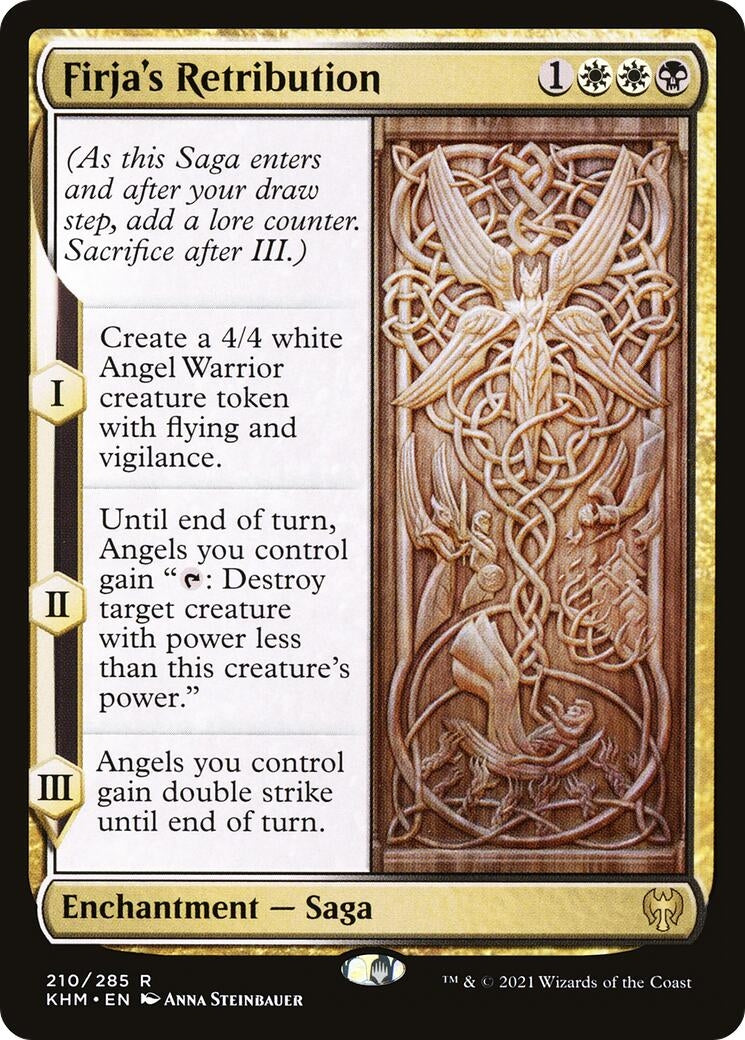 Image for Firja's Retribution (210) (KHM) - Magic: The Gathering
