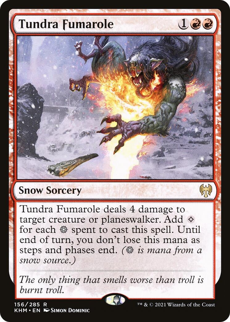 Image for Tundra Fumarole (156) (KHM) - Magic: The Gathering