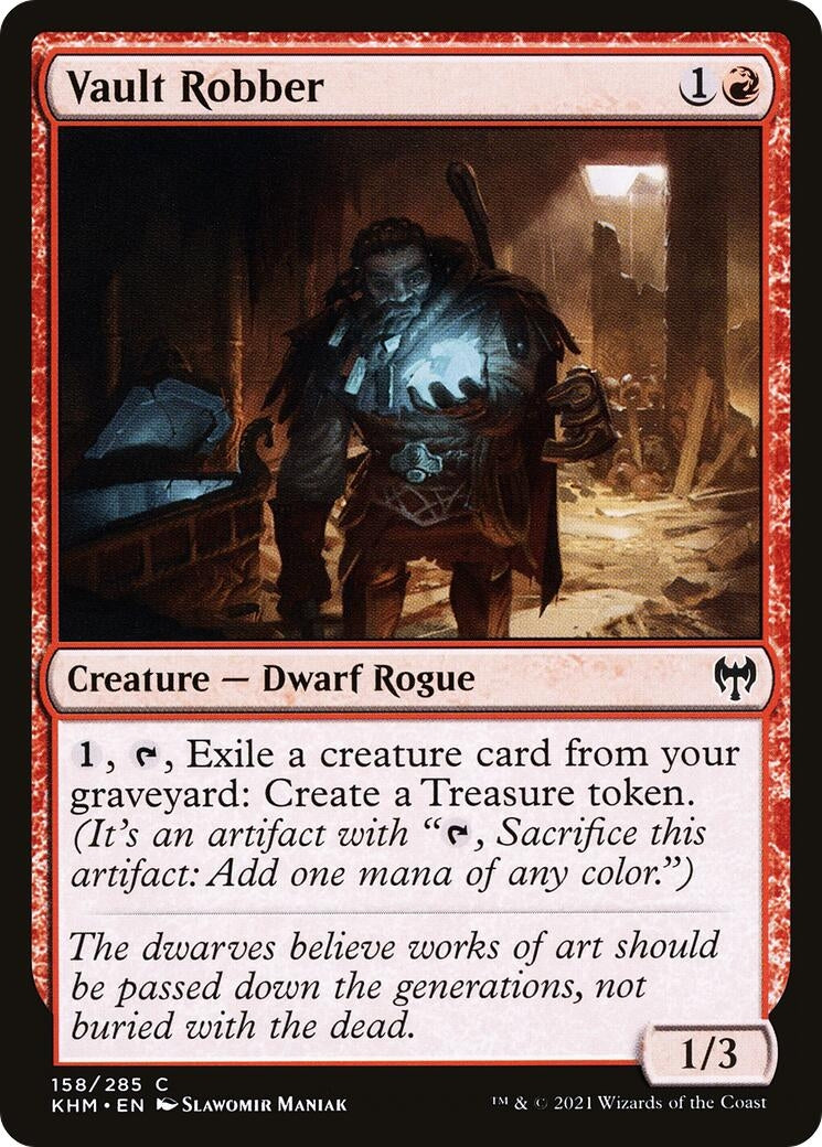 Image for Vault Robber (158) (KHM) - Magic: The Gathering
