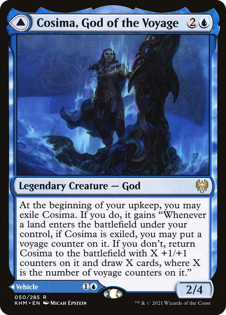 Image for Cosima, God of the Voyage (50) (KHM) - Magic: The Gathering