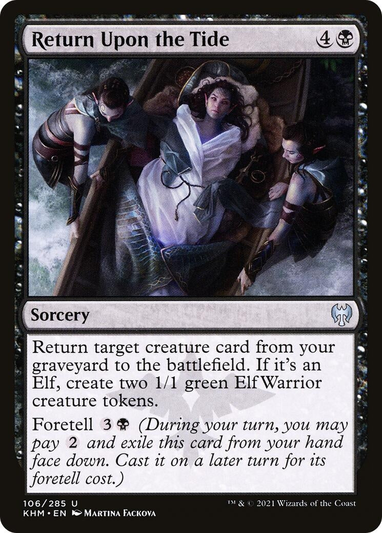 Image for Return Upon the Tide (106) (KHM) - Magic: The Gathering