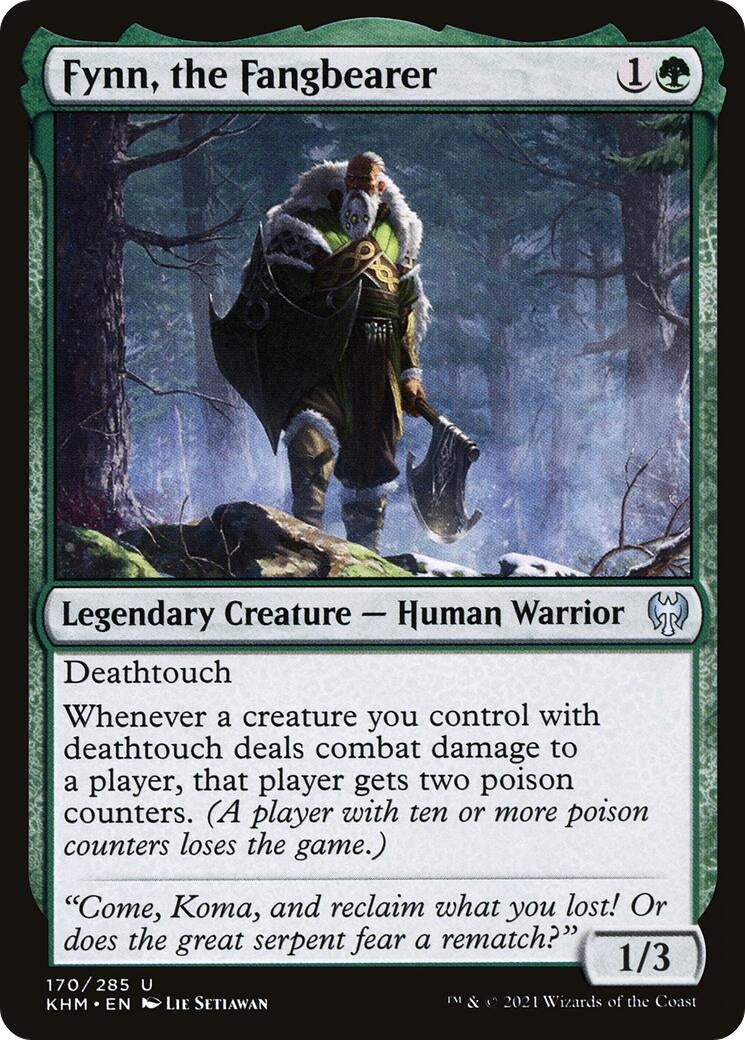 Image for Fynn, the Fangbearer (170) (KHM) - Magic: The Gathering