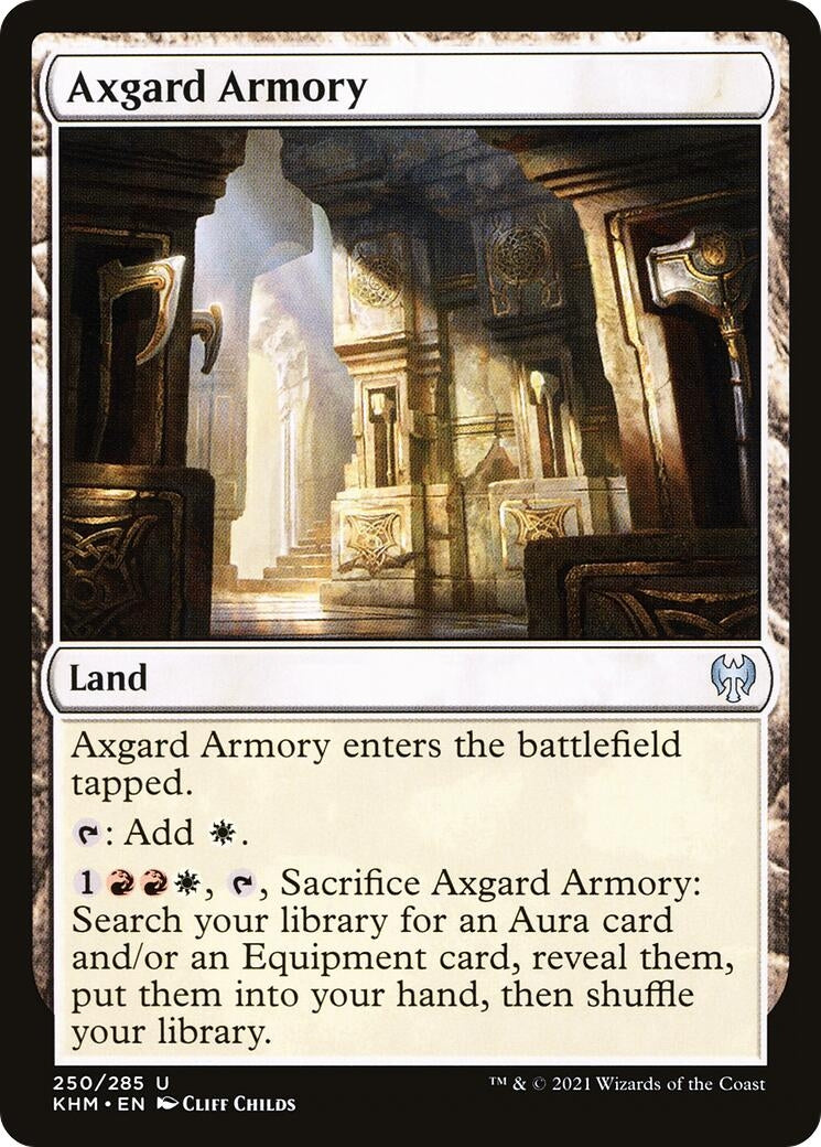 Image for Axgard Armory (250) (KHM) - Magic: The Gathering