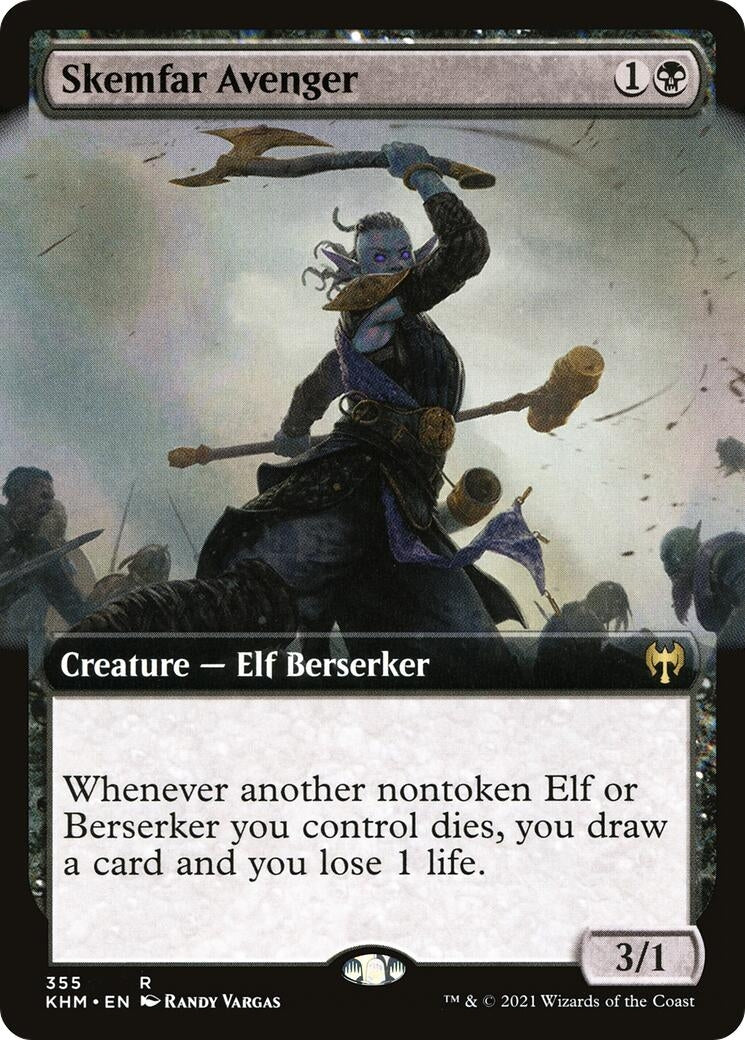 Image for Skemfar Avenger (Extended Art) (355) (KHM) - Magic: The Gathering