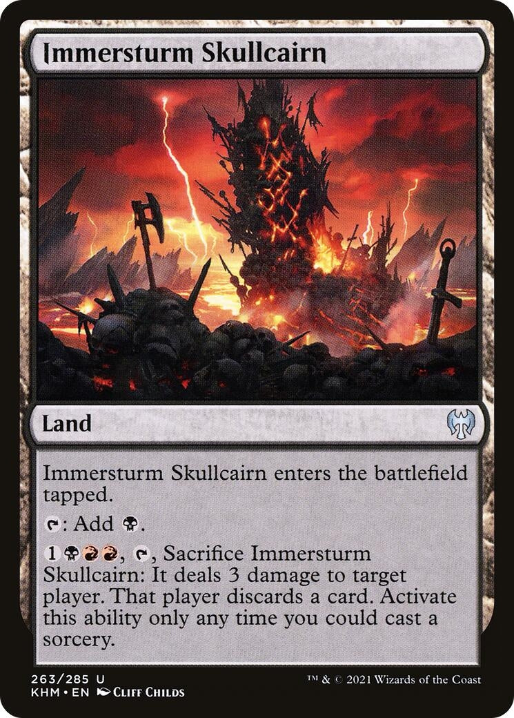 Image for Immersturm Skullcairn (263) - Magic: The Gathering