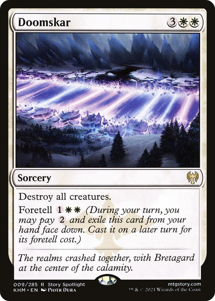 Image for Doomskar (9) - Magic: The Gathering