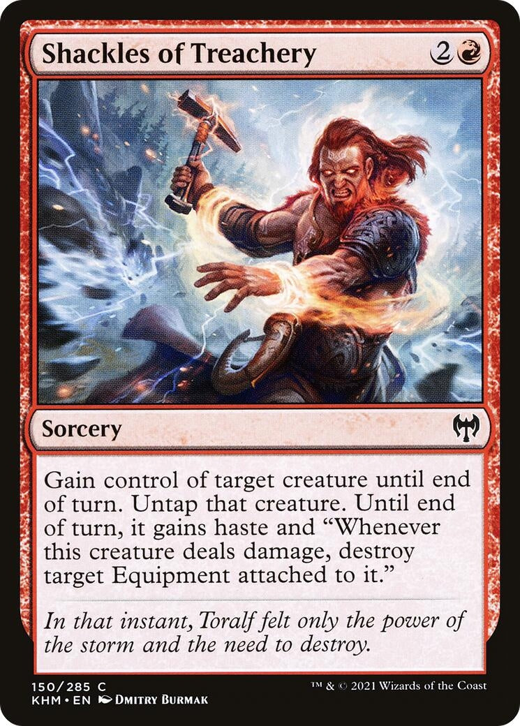 Image for Shackles of Treachery (150) (KHM) - Magic: The Gathering