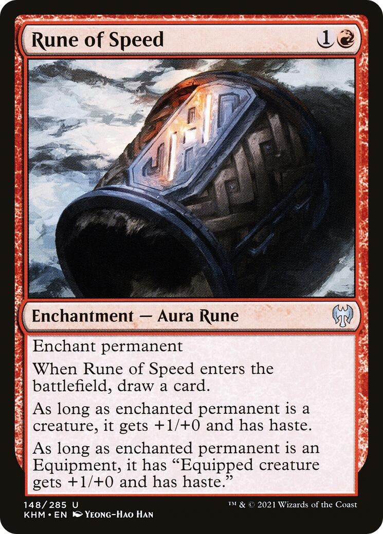 Image for Rune of Speed (148) - Magic: The Gathering
