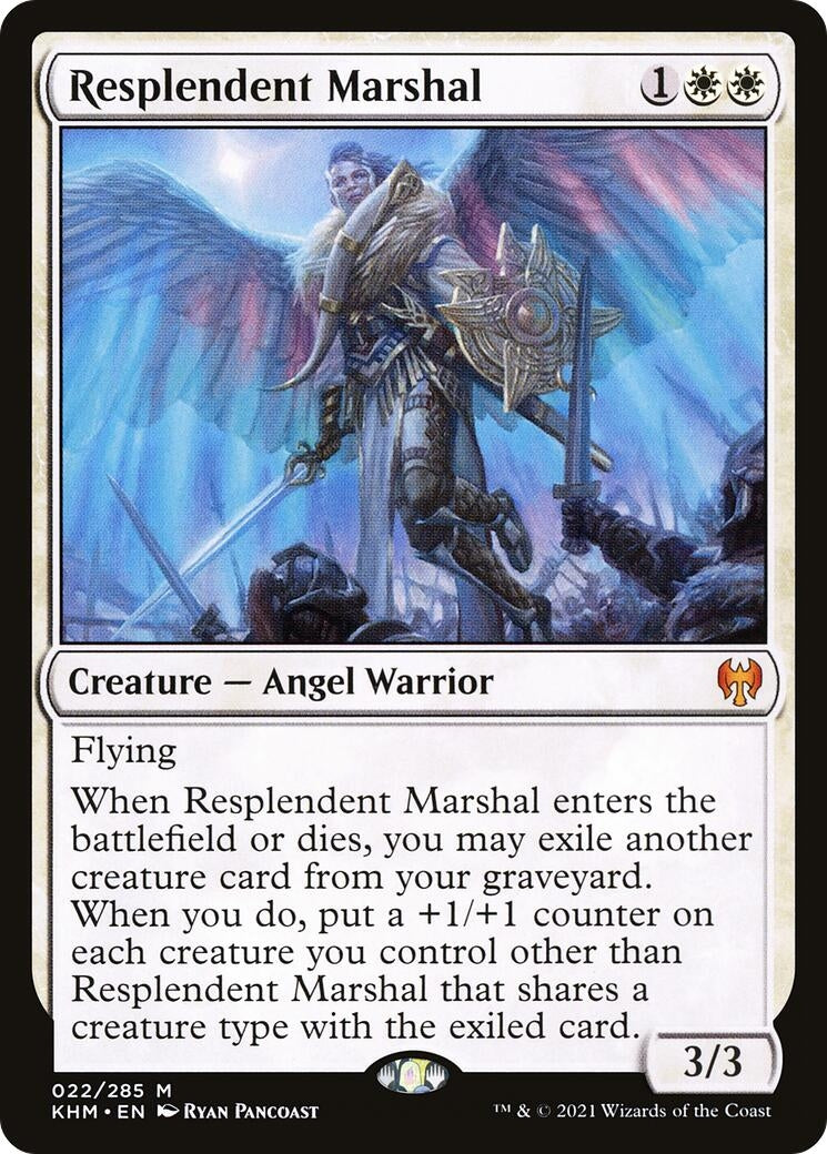 Image for Resplendent Marshal (22) (KHM) - Magic: The Gathering