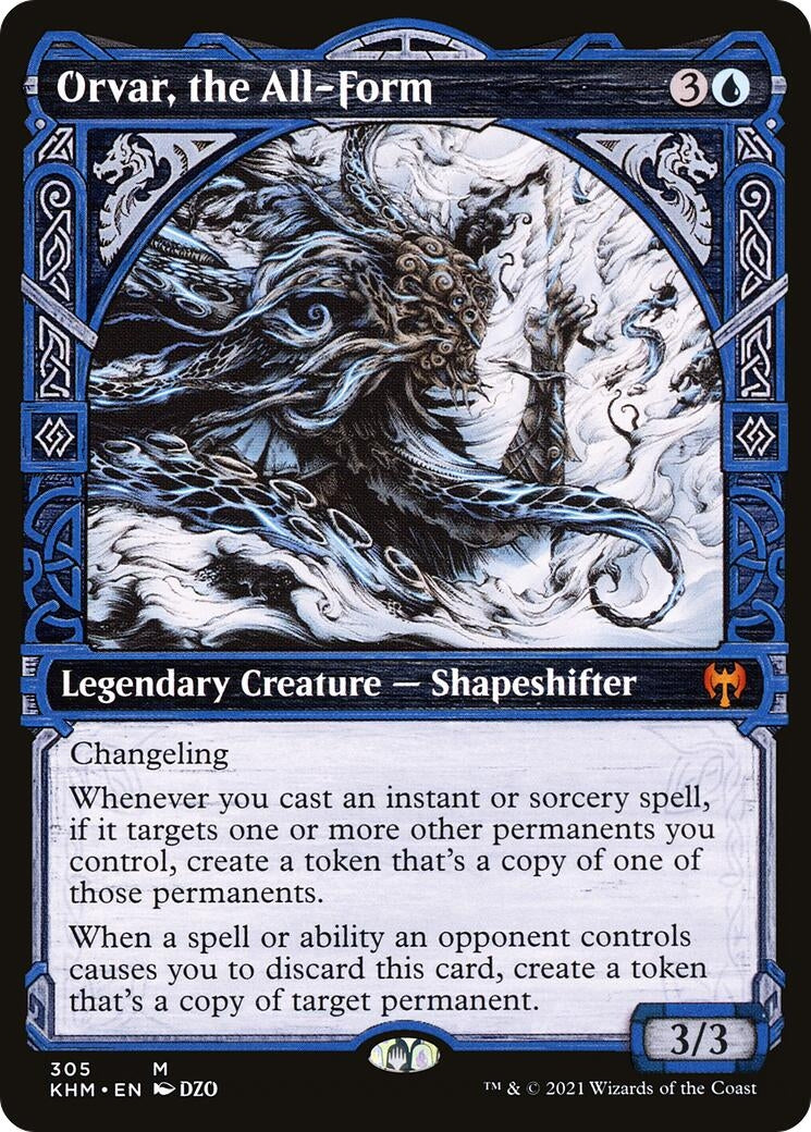 Image for Orvar, the All-Form (Showcase) (305) - Magic: The Gathering