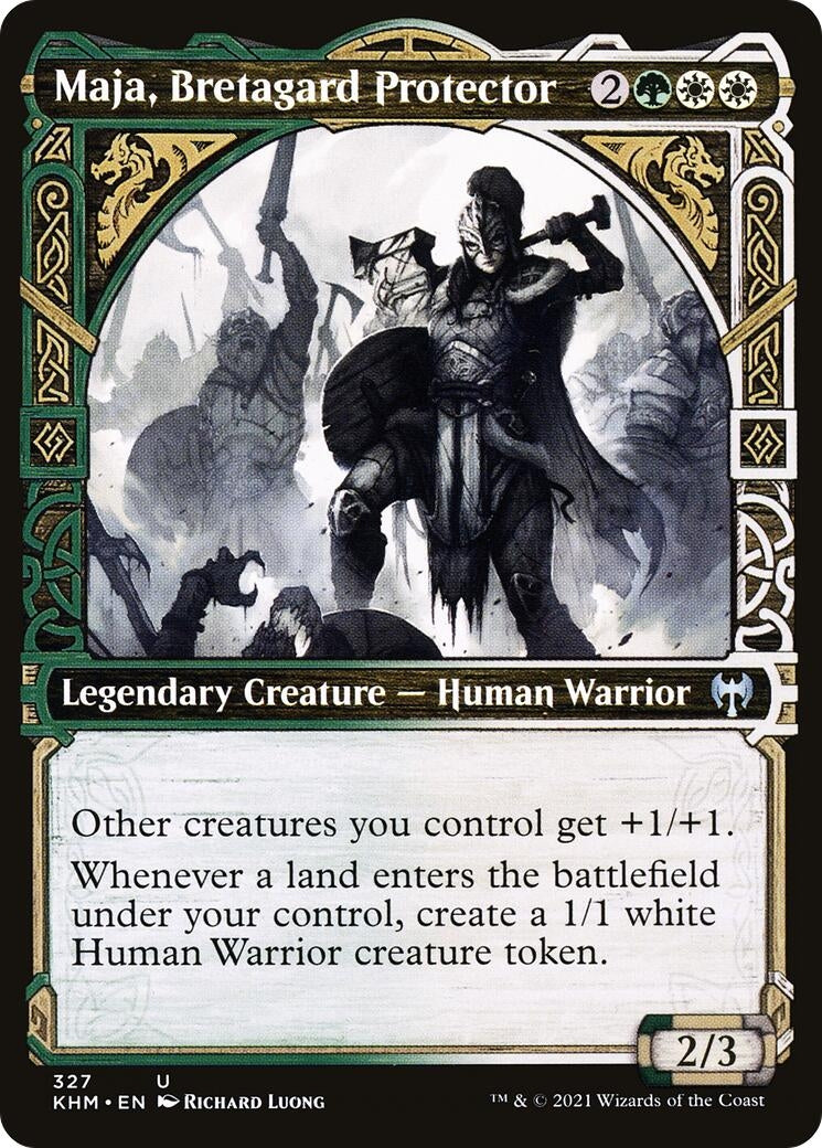 Image for Maja, Bretagard Protector (Showcase) (327) - Magic: The Gathering