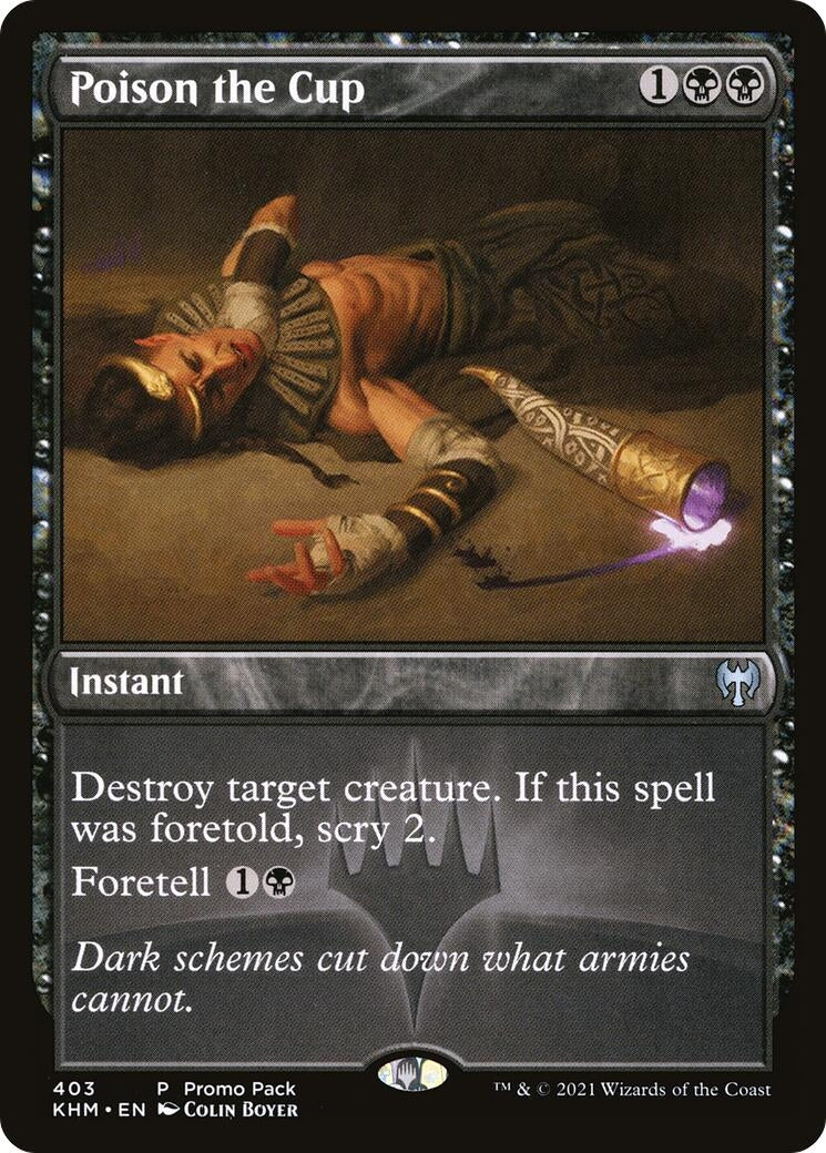 Image for Poison the Cup (403) - Magic: The Gathering