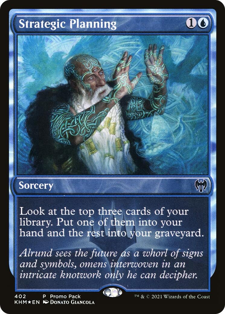 Image for Strategic Planning (402) - Magic: The Gathering