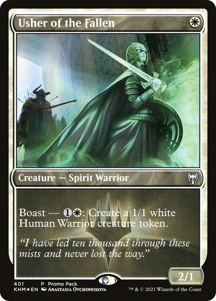 Image for Usher of the Fallen (401) - Magic: The Gathering
